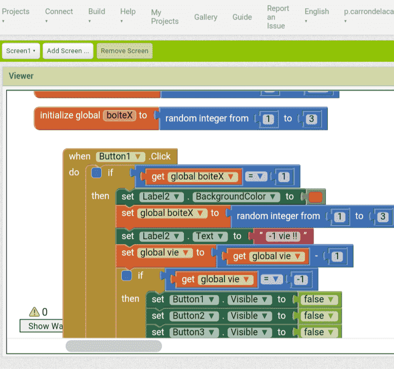 MIT App Inventor